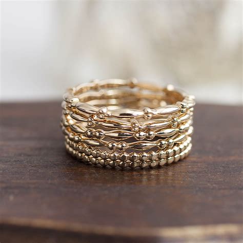 stackable jewellery